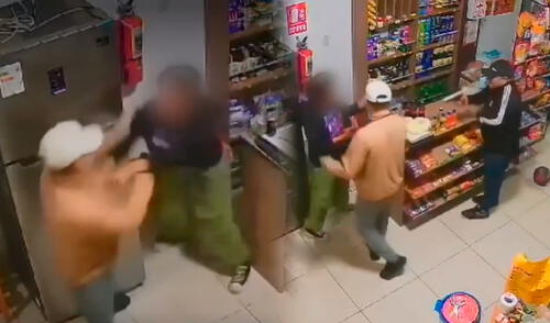 Mujer se enfrenta a asaltantes para evitar robo de su tienda. Foto: Composición LR Mujer se enfrenta a asaltantes para evitar robo de su tienda. Foto: Composición LR
