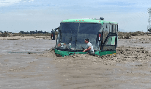 Bus tenia pasajeros a bordo durante el accidente