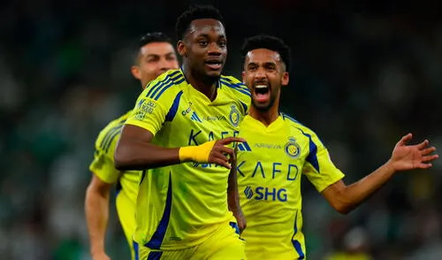 Jhon Jader Durán volvió a convertir en la victoria del Al Nassr por la Saudí Pro League. Foto: Al Nassr Jhon Jader Durán volvió a convertir en la victoria del Al Nassr por la Saudí Pro League