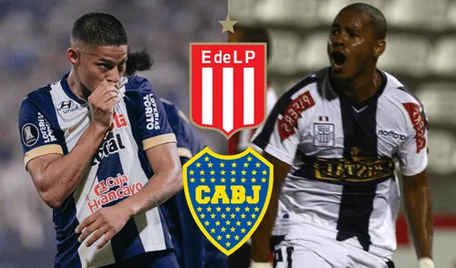 Alianza Lima ya se enfrentó con un equipo argentino en febrero. Foto: composición LR/difusión Alianza Lima vs Boca Juniors tiene 4 coincidencias con el partido ante Estudiantes por Copa Libertadores