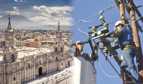 Corte de luz Arequipa