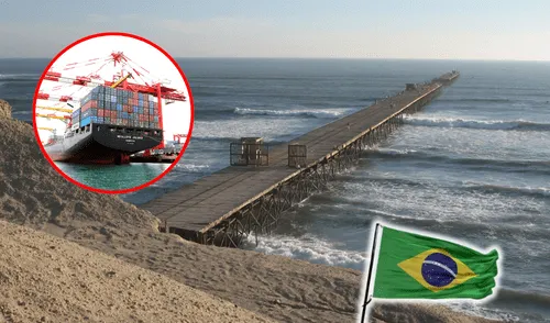 El puerto de Eten permitirá fortalecer el vínculo comercial entre Brasil y Perú .Foto: composición LR/Andina El puerto de Eten permitirá fortalecer el vínculo comercial entre Brasil y Perú.