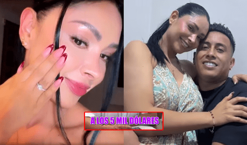 Pamela Franco sorprendió con un anillo de alto valor y se especula que sería un regalo de Christian Cueva. Foto: Composición LR/América/Instagram Pamela Franco sorprendió con un anillo de alto valor y se especula que sería un regalo de Christian Cueva.