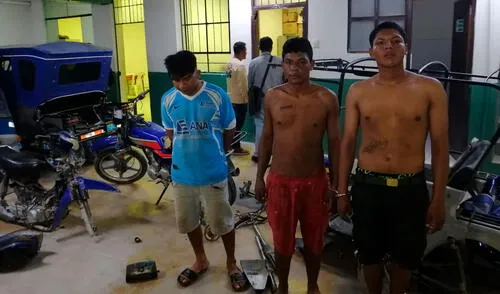 Soldado fue intervenido junto con otros cómplices en Piura.