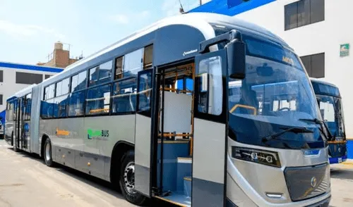 Buses llegaron en invierno de 2025 para el disfrute de los pasajeros. Foto: ATU Nuevos buses del metropolitano