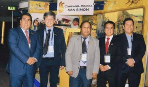 SAN SIMÓN. Fidel Sánchez Alayo, cuando se desempeñaba como director de esta minera. SAN SIMÓN. Fidel Sánchez Alayo, cuando se desempeñaba como director de esta minera.