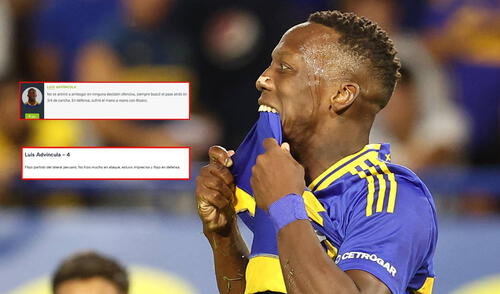 Luis Advíncula fue capitán en el Boca Juniors vs Banfield. Foto: composición LR/AFP/capturas de Olé y TyC Sports