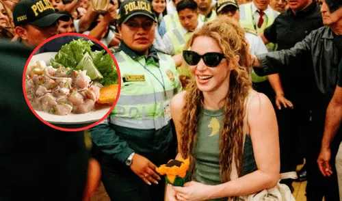 Shakira llegó a Lima para sus dos conciertos en el Estadio Nacional.