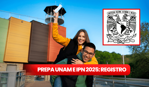Miles de estudiantes de México podrán iniciar el registro a la UNAM e IPN este 2025. Foto: composición LR / Freepik convocatoria educación media superior | mi derecho mi lugar.gob.mx