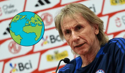 Chile de Ricardo Gareca se enfrentará a Paraguay y Ecuador en las Eliminatorias 2026. Foto: AFP Ricardo Gareca podrá contar con un goleador extranjero en Chile para las Eliminatorias 2026