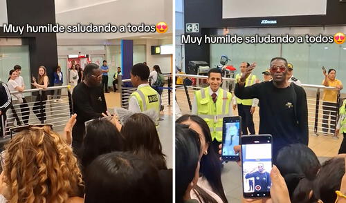 Fans de Shakira terminaron ovacionando a Antonio Cartagena en aeropuerto: “El mejor salsero peruano”