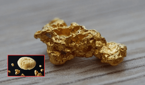 Un nuevo hallazgo científico ha puesto en descubierto este nuevo material de 22 quilates. Foto: composición LR/Gizmodo/Economía Sustentable