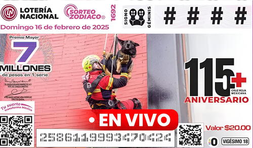 El Sorteo Zodiaco de la Lotería Nacional de México se juega todos los domingos