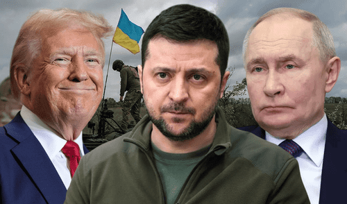 Zelensky instó a Europa a prepararse para posibles conflictos sin el respaldo de EE. UU. Foto: Composición LR.