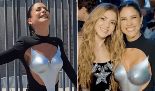 María Pía y Shakira