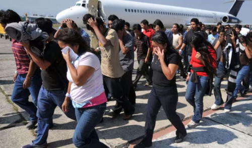 Más peruanos han sido deportados de Estados Unidos. Foto: Difusión Más peruanos han sido deportados de Estados Unidos. Foto: Difusión