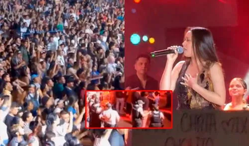 Concierto de Corazón Serrano en Ecuador.