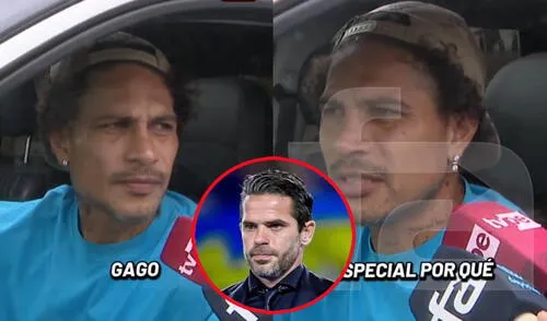Paolo Guerrero fue dirigido por Fernando Gago cuando estuvo en Racing Club. Foto: composición LR/captura de X/'Fútbol en América'/difusión