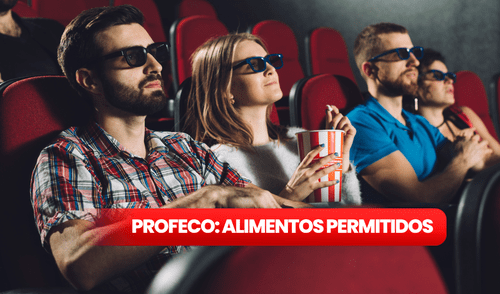 La Profeco aclara sus términos y condiciones para el ingreso de alimentos a sus salas de cine. Foto: composición LR / Freepik profeco cines | profeco | profeco cines alimentos permitidos | profeco alimentos cine | profeco cine | profeco cines alimentos | profeco cines comida