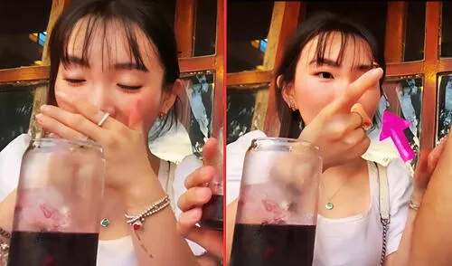 Varios usuarios apoyaron a la joven extranjera. Foto: composición LR / TikTok @robbie_oaks Usuarios respaldan a la joven extranjera tras su incómodo incidente en el restaurante.