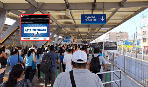 Demora en el Metropolitano. Foto: composición LR larepublica.pe