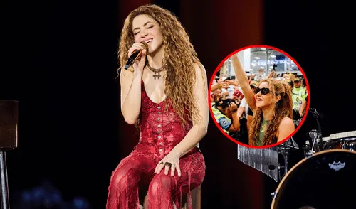 Hijos de Shakira llegan al Perú para acompañar a la cantante.