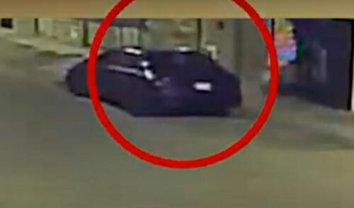 Robo fue captado en cámaras de la av. Universitaria en Carabayllo. Foto: Panamericana Robo fue captado en cámaras de la av. Universitaria en Carabayllo.