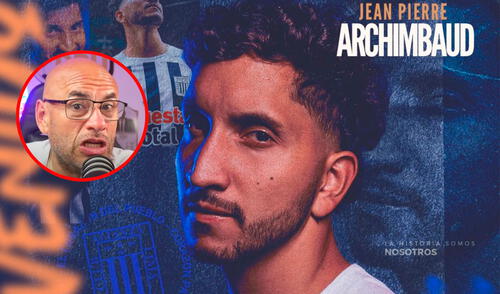 Jean Pierre Archimbaud no suma muchos minutos en el inicio de temporada de Alianza Lima. Foto: composición LR/Alianza Lima/X