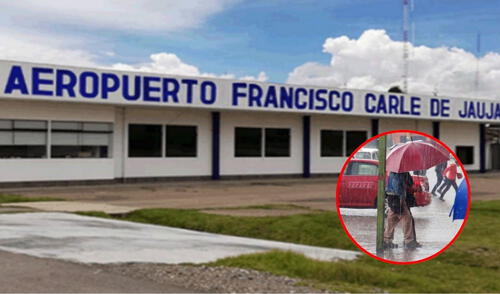 Corpac anuncia cierre temporal del aeropuerto de Jauja por lluvias intensas. Foto: composición LR/Andina Corpac anuncia cierre temporal del aeropuerto de Jauja por lluvias intensas.