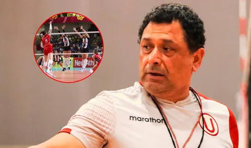 Universitario terminó líder en la fase regular con 29 puntos en la Liga Peruana de Vóley. Foto: composición LR/Liga Peruana de Voley Apuesta Total 2024/2025 César Arrese, DT de Universitario, se pronunció tras quedar en el primer lugar
