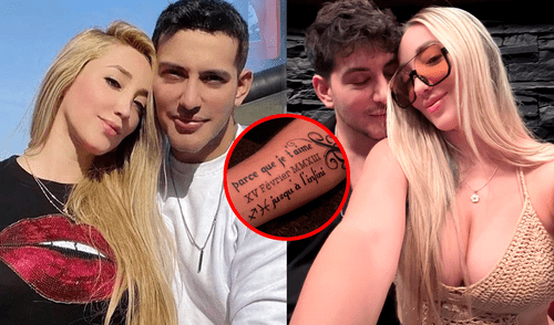 Romina Gachoy se pronuncia sobre el nuevo tatuaje de Jean Paul Santa María