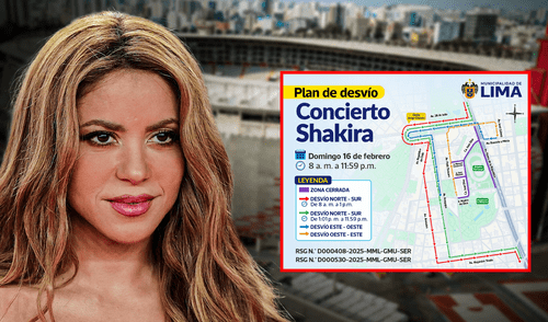 Municipalidad de Lima plan de desvíos