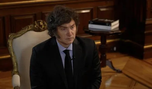 Milei aceptó conceder una entrevista tras el escándalo sobre criptomonedas. Foto: CNN Milei aceptó conceder una entrevista tras el escándalo sobre criptomonedas.