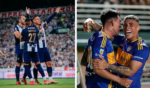 Boca Juniors es favorito ante Alianza Lima en el partido de ida en Matute. Foto: composición LR/Alianza Lima/Boca Juniors/X