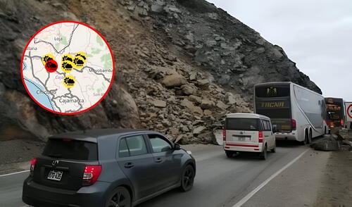 Varias carreteras del país se encuentran bloqueadas por derrumbes o huaicos debido a las intensas lluvias. Foto: LR Varias carreteras del país se encuentran bloqueadas por derrumbes o huaicos debido a las intensas lluvias. Foto: LR