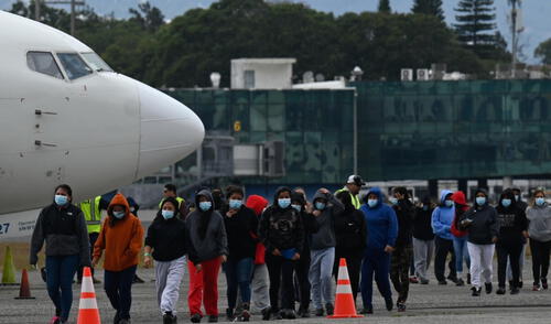 El primer grupo de migrantes llegará a Costa Rica el miércoles. Foto: Johan Ordóñez / AFP El primer grupo de migrantes llegará a Costa Rica el miércoles.