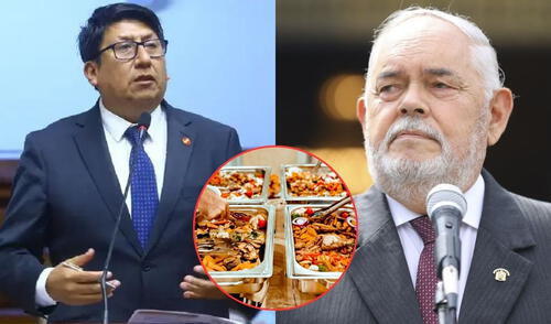 Buffet dentro del Congreso causo polémica entre ciudadanos