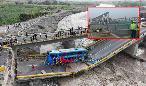 Norvial avanza en la instalación de puentes modulares temporales tras colapso en Chancay