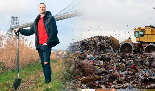 Howells ha intentado casi todo para acceder al vertedero Docksway en Newport.