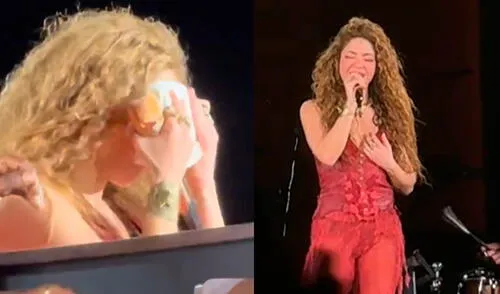 Shakira en Lima. Foto: Composición LR/Captura/TikTok Shakira en Lima.
