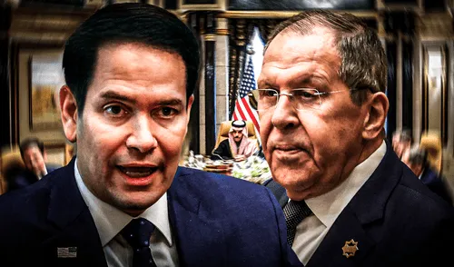 El secretario de Estado estadounidense Marco Rubio y Sergei Lavrov, ministro de Asuntos Exteriores de Rusia, lideraron la reunión. Foto: composición LR El secretario de Estado estadounidense Marco Rubio y Sergei Lavrov, ministro de Asuntos Exteriores de Rusia, lideraron la reunión.