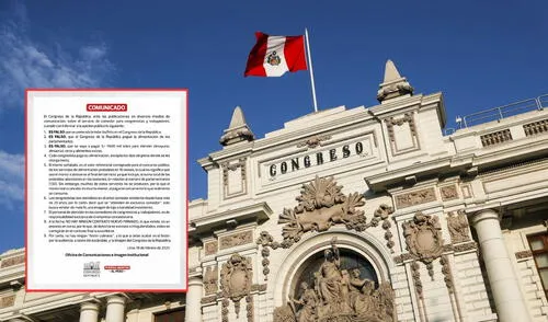 Congreso se pronunció respecto al millonario presupuesto mapeado para el servicio de buffet. Foto: composición LR larepublica.pe