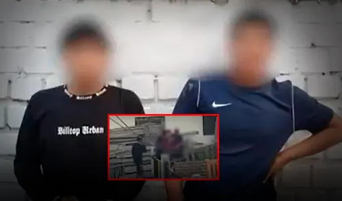 Los menores implicados fueron puestos a disposición de las autoridades de Villa El Salvador. Foto: Composición LR