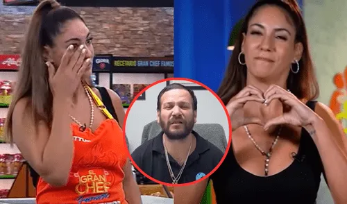 Tilsa Lozano no pudo contener la emoción al ver el mensaje que envió su expareja, Miguel Hidalgo.