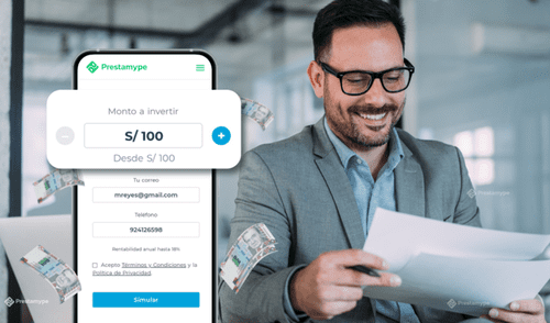 A través de plataformas como Prestamype, los inversionistas pueden adquirir facturas de empresas que adelantan el cobro. Accede a factoring con Prestamype desde 100 soles.