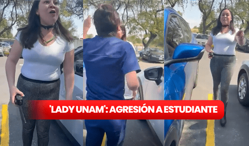 lady unam | vigilante amenaza | karens | unam mexico