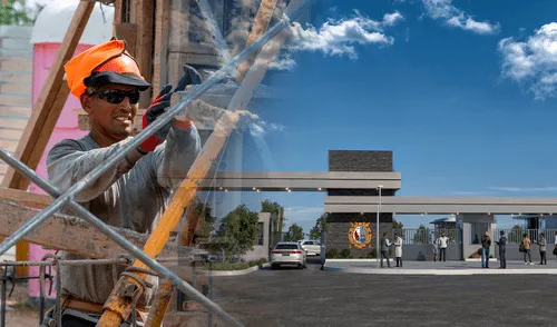 Obras en la UNMSM por la Línea 2 del Metro se aceleran: así avanza la construcción del nuevo pórtico