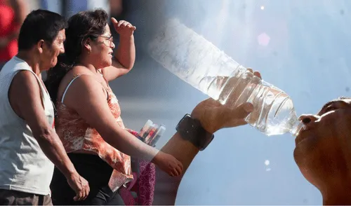 verano y personas con calor