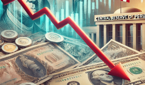 Tendencia del dólar a la baja en Perú. Foto: IA/La República Tendencia del dólar a la baja en Perú