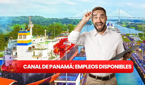 La construcción del Cuarto Puente sobre el Canal de Panamá trae oportunidades de empleo a varios ciudadanos. Foto: composición LR / Freepik / X empleos Panamá | Cuarto Puente Panamá | convocatoria de empleo | vacantes disponibles | trabajo en construcción